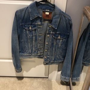 Levi’s denim jacket.